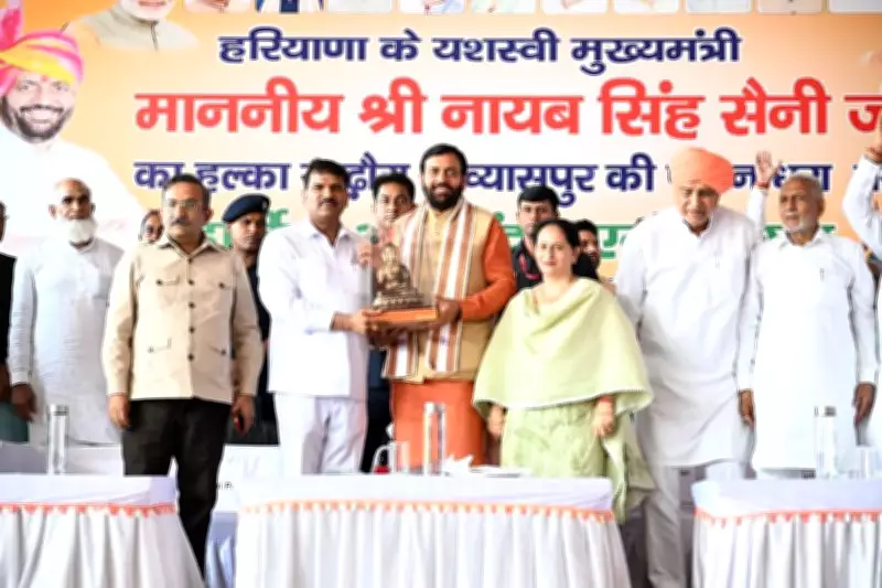 Haryana Congress MLA Renu Bala's husband Rishi Pal joins BJP in CM's presence
