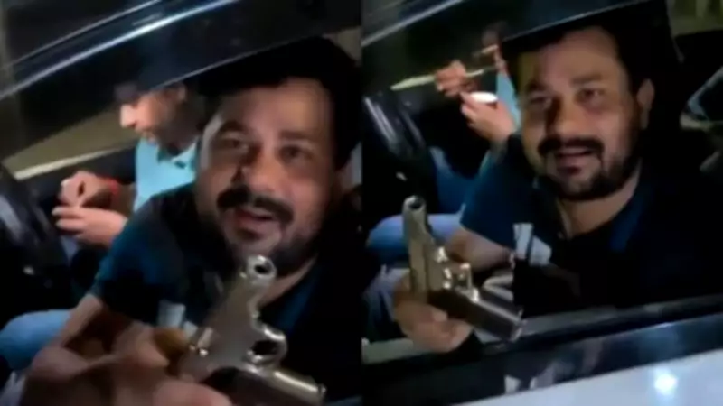 Hathras Ice Cream Vendor Offered Gun by Car Passenger Goes Viral