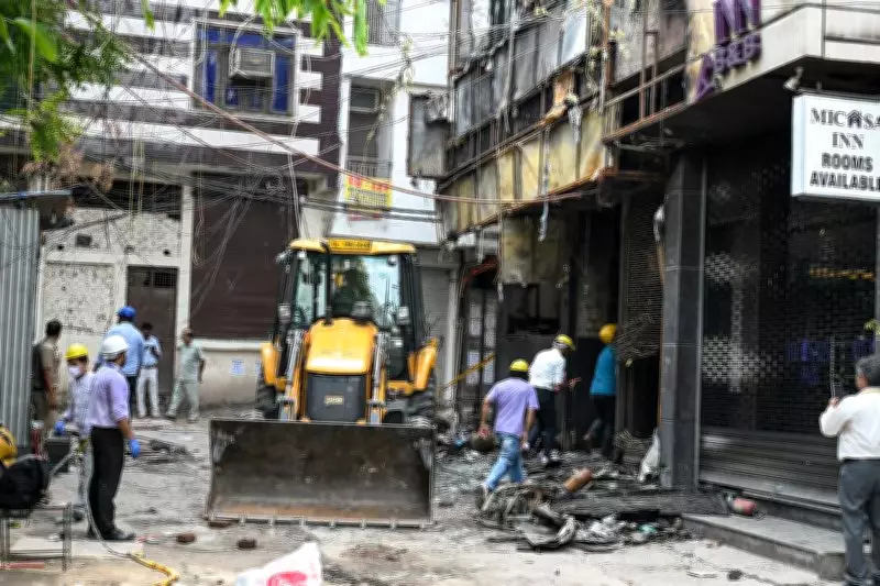 Hauz Rani Fire: MCD Terminates Inspector, Transfers Deputy Health Officer Over Licence Lapses