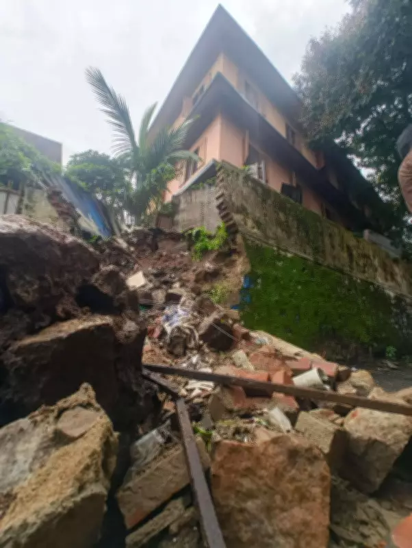 Heavy Rain and Strong Winds Lash Thiruvananthapuram, Trigger Landslide Warnings