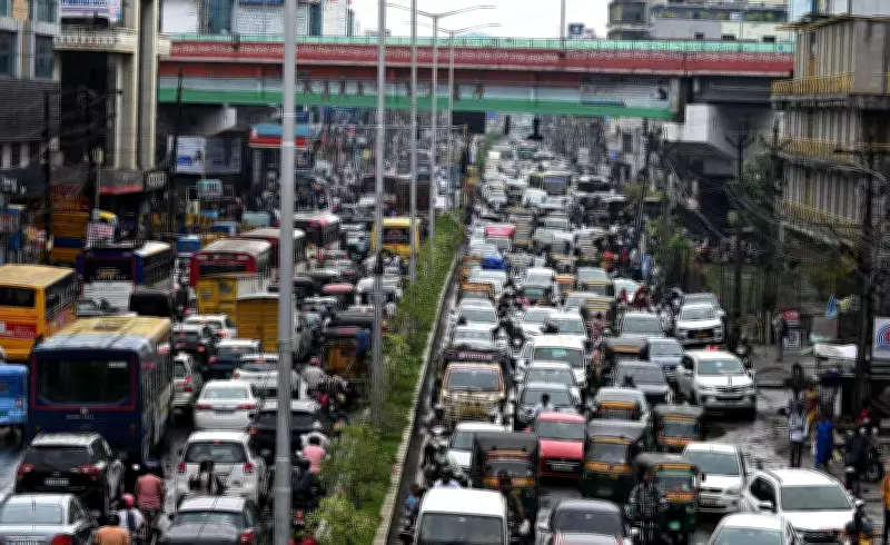 Heavy Rain Submerges NH-16 Stretch in Vijayawada, Traffic Disrupted