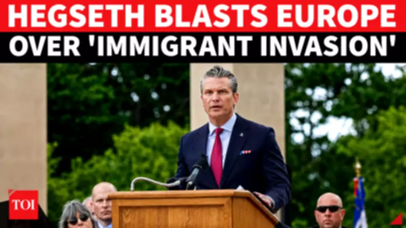 Hegseth Warns of 'Invasion' by Sea in D-Day Speech Sparks Fury