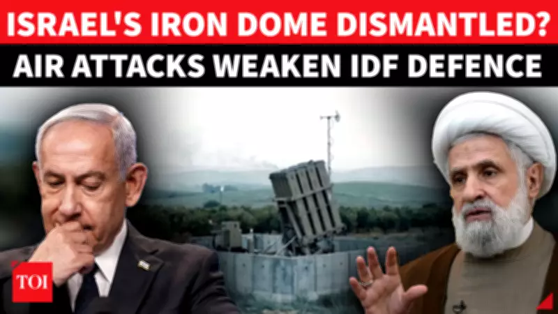 Hezbollah Strikes Overwhelm Israeli Defences, Iron Dome Units Hit: Report