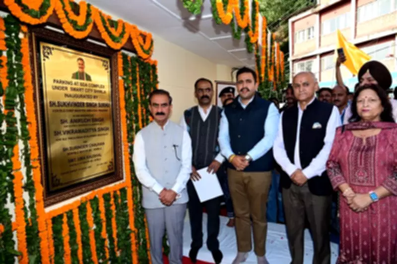 Himachal CM Opens Rs 28.37 Crore Parking for 315 Vehicles in Shimla