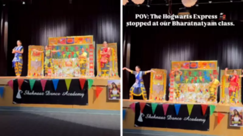 Hogwarts Meets Bharatanatyam: Viral Dance Stuns Internet