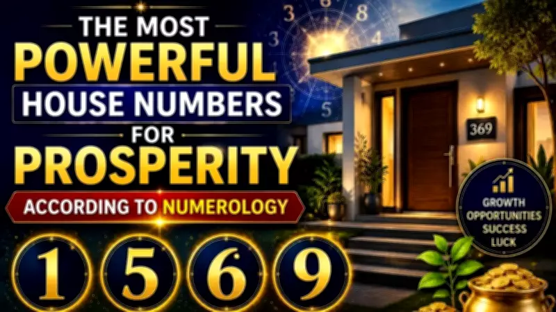 House Numbers in Numerology: 1, 5, 6, 9 Attract Positive Energy