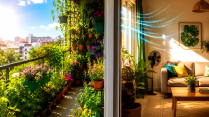 How a Balcony Garden Can Reduce Indoor Heat by Up to 5.5°C