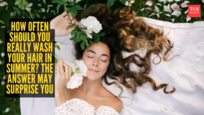 How Often Should You Really Wash Your Hair This Summer?
