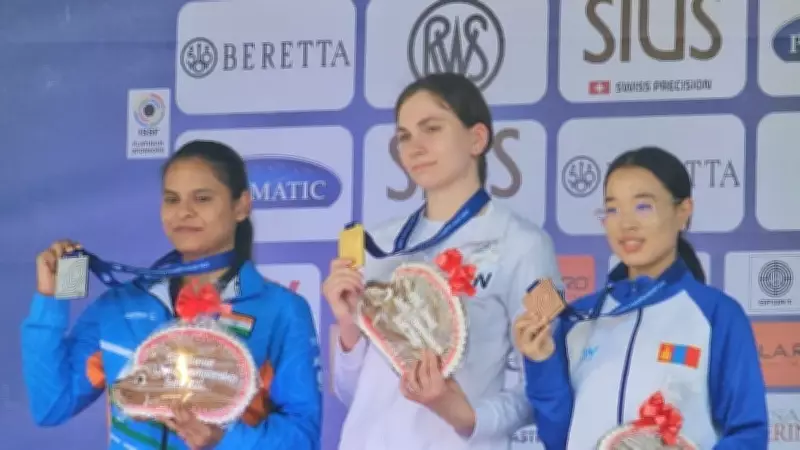 Hubballi shooter Aishwarya misses World Junior gold by one inner-10 shot