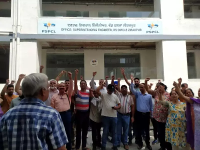 Hundreds of Families in Mohali Project Protest Over No Power, Water Despite Court Order