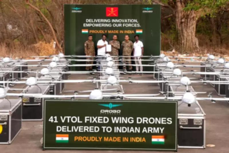 Hyderabad Startup Drogo Aerospace Delivers 41 Drones to Indian Army