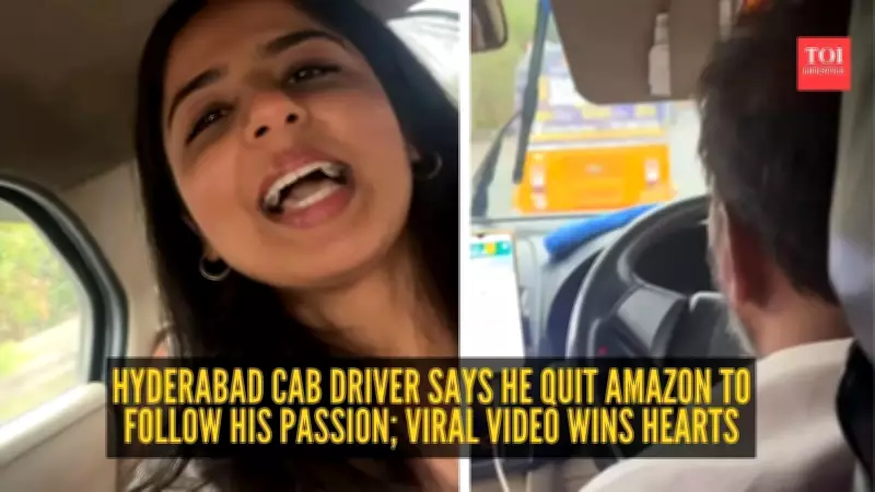 Hyderabad Uber Driver Left Amazon Job to Follow Driving Passion, Wins Hearts Online