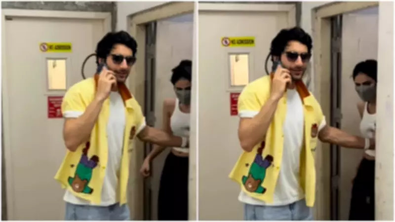 Ibrahim Ali Khan Pushes Palak Tiwari to Avoid Photos, Orry Reacts
