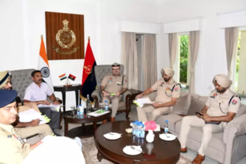 IG Reviews Anti-Drug Operations in Ludhiana to Strengthen Security
