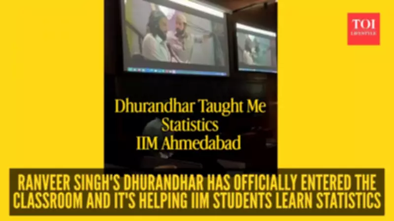 IIM Ahmedabad Professor Uses Dhurandhar to Teach Statistics, Video Goes Viral
