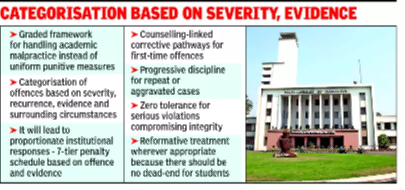 IIT Kharagpur Introduces Graded Punishment for Exam Malpractice