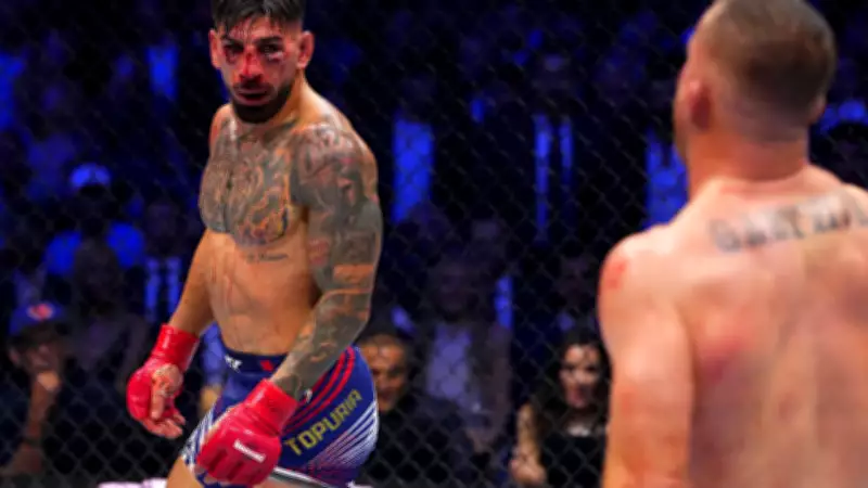 Ilia Topuria Suffers Orbital Fracture in First MMA Loss, No Surgery Needed