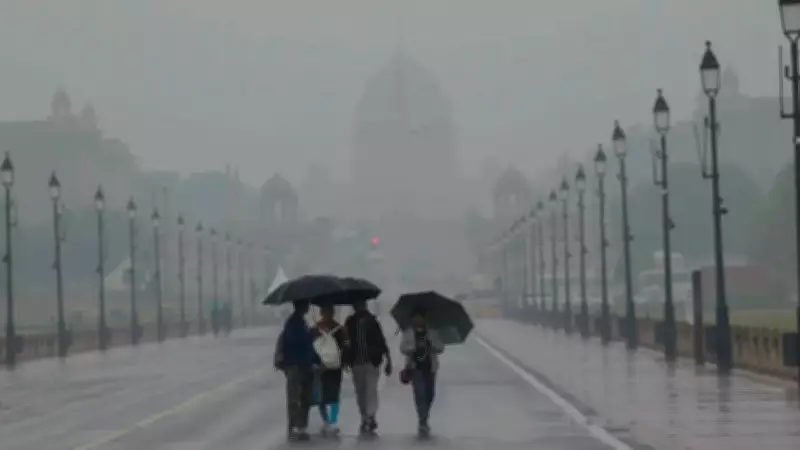IMD Issues Yellow Alert for Delhi: Rain, Thunderstorms, Gusty Winds Expected
