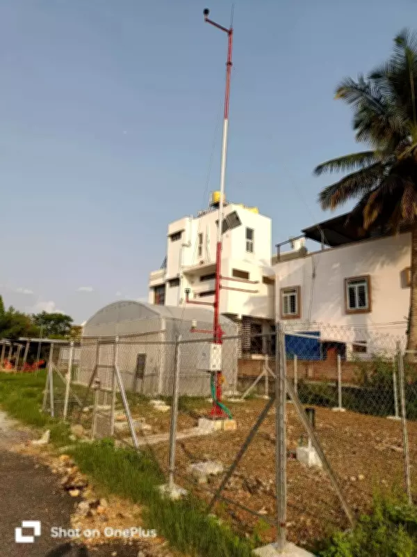 IMD Sets Up Automated Weather Station for Agriculture in Davanagere