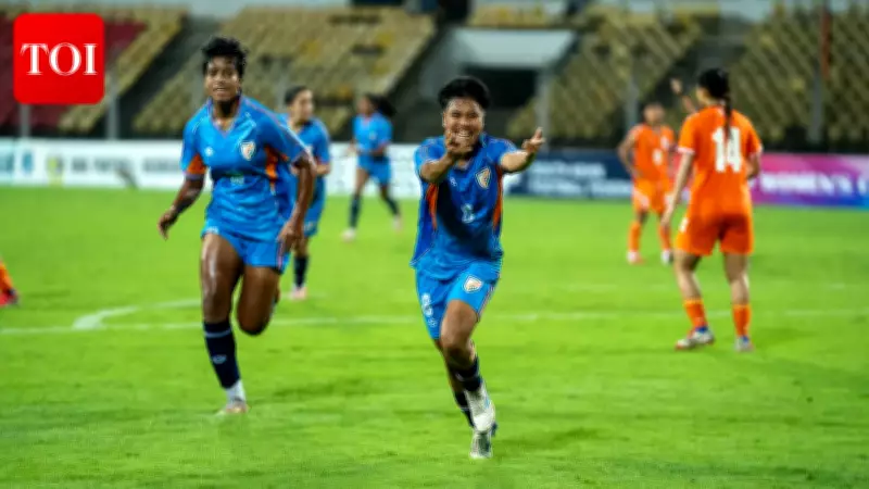 India Beat Bhutan 1-0 to Reach SAFF Women's Championship Final