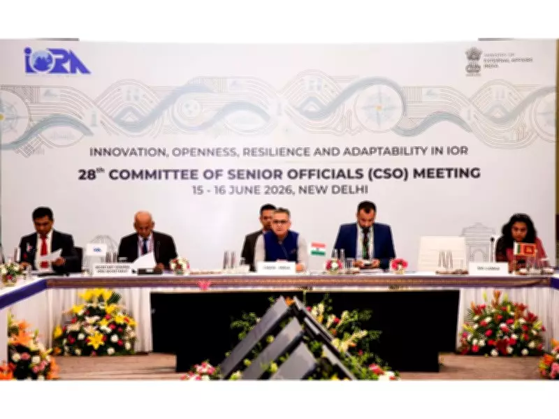 India Chairs 28th IORA Senior Officials Meeting, Strengthens Regional Cooperation