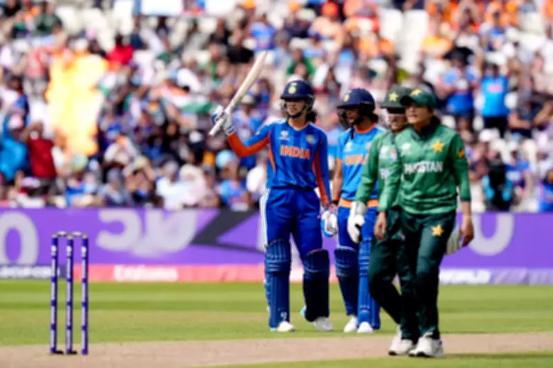 India-Pakistan Women's T20 World Cup clash sets new attendance record at Edgbaston