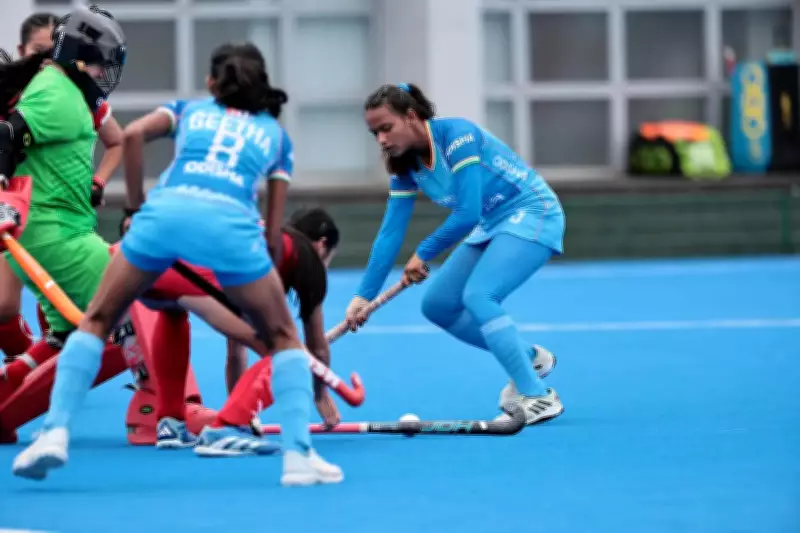 India U-18 Women's Hockey Team Crushes Singapore 25-0 in Asia Cup