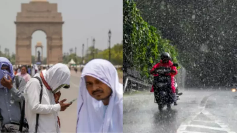 India Weather Update: South, Northeast Brace for Rain; North Faces Heatwave