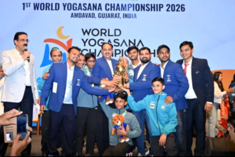 India Win 102 Gold Medals at First World Yogasana Championship