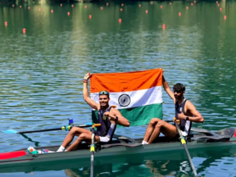 Indian Army duo Lakshay and Ujjwal win historic World Rowing Cup gold