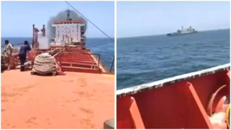 Indian crew safe after oil tanker fire near Oman, ship blacklisted by US
