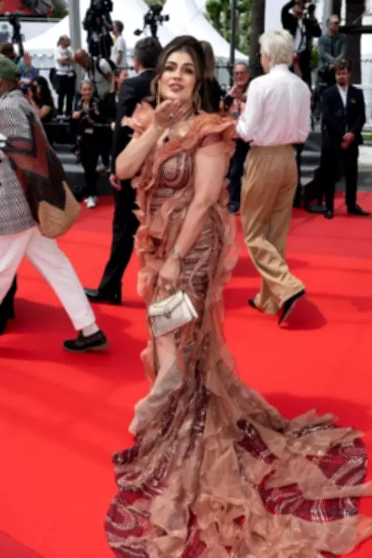 Indian Designer Jaya Misra Makes Stunning Cannes Red Carpet Debut