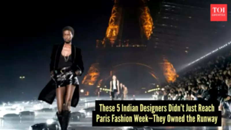 Indian Designers Who Made a Mark at Paris Fashion Week