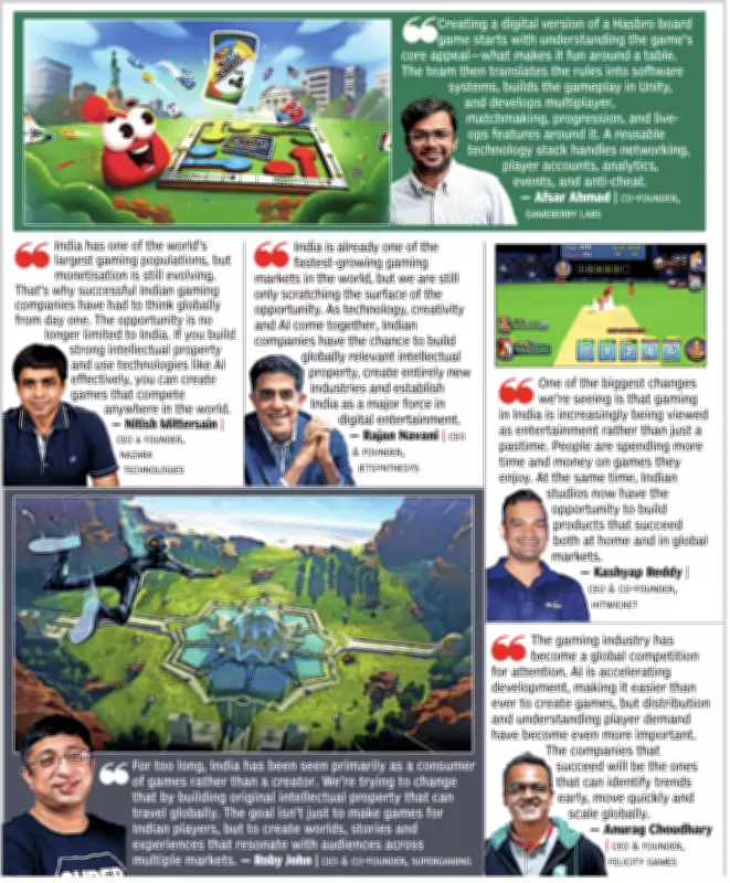 Indian Gaming Studios Go Global, Targeting $200 Billion Market