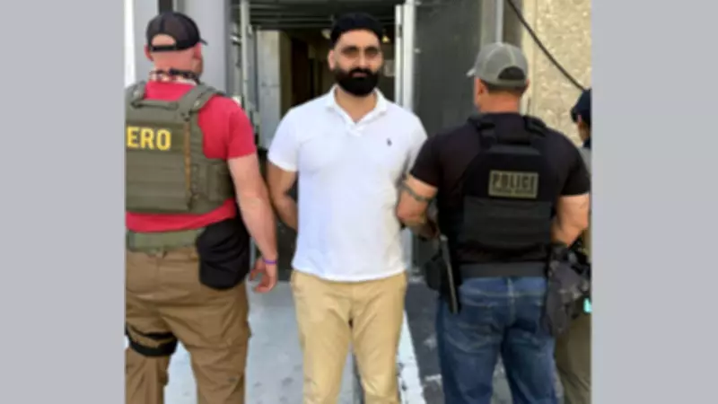 Indian National Wanted for Attempted Murder in Germany Arrested by ICE in California