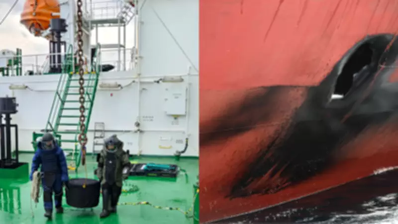 Indian Navy Recovers Unexploded Missile Warhead from Oil Tanker in High-Seas Op