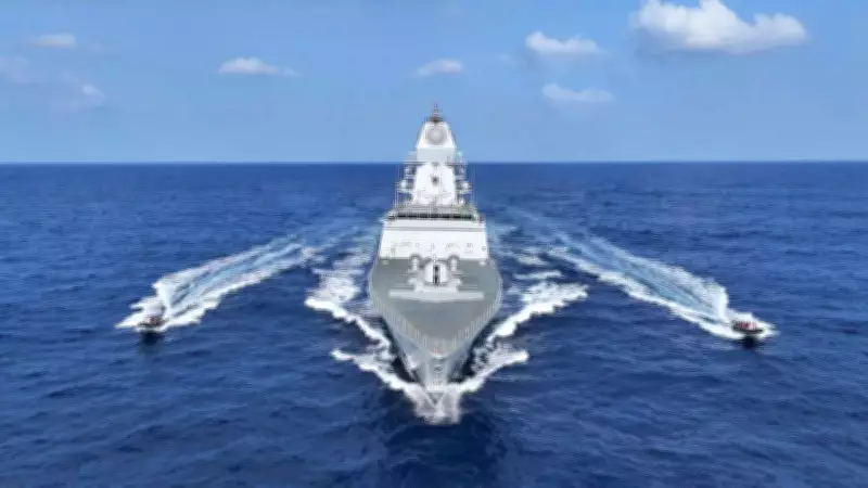 Indian Navy Releases Video of INS Dunagiri, New Stealth Frigate