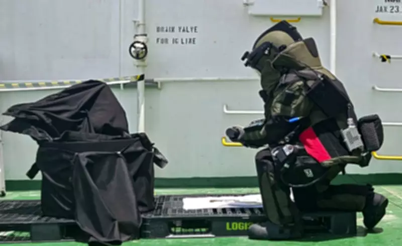 Indian Navy Safely Disposes Unexploded Warhead from Missile-Hit Tanker off Kochi