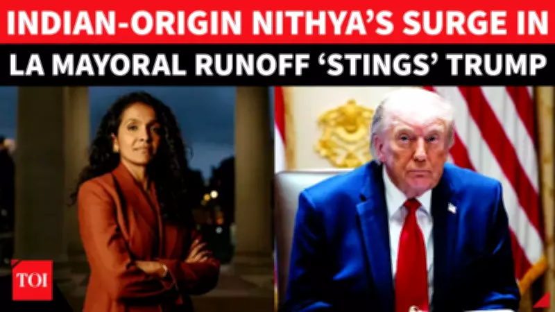 Indian-Origin Nithya Raman Advances in LA Mayoral Race Amid Trump Fraud Claims