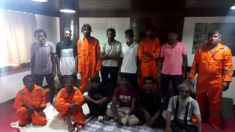 Indian Seafarer Dies on Vessel Off Oman; 14 Rescued in Separate Incident
