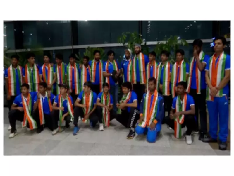 Indian U-18 Hockey Teams Return Home to Grand Welcome After Asia Cup 2026 Triumph