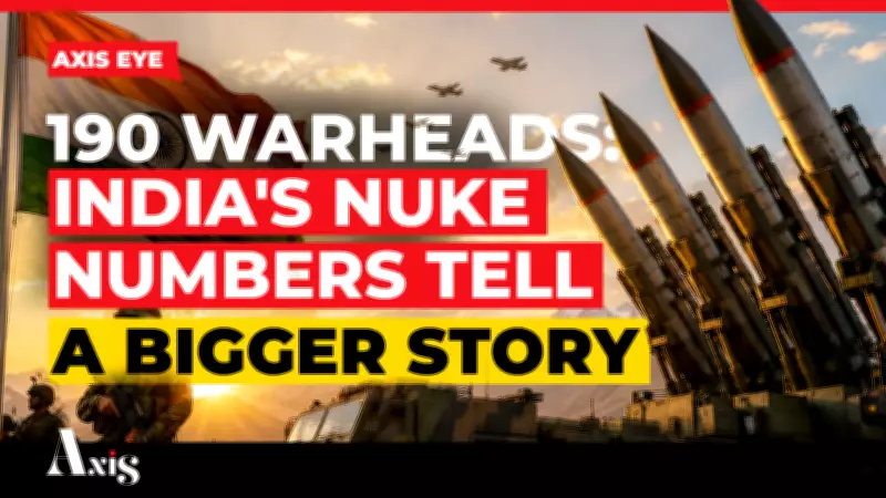 India's 190 Nukes Lead Over Pakistan Reshapes South Asia's Nuclear Balance