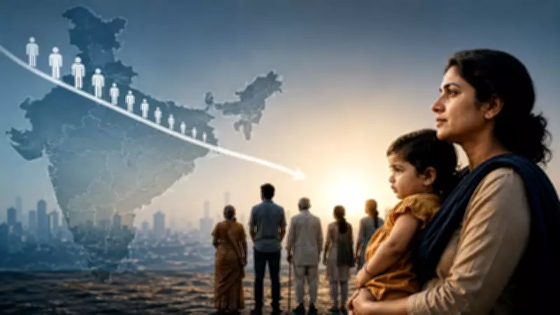 India's Fertility Rate Plummets From 5.2 to 1.9: A Historic Shift
