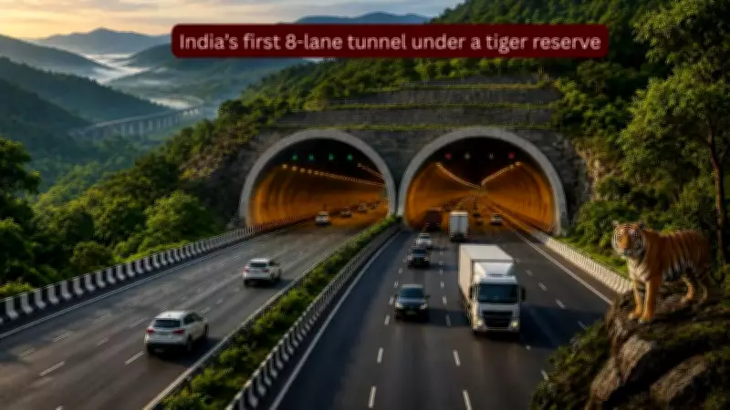 India's First 8-Lane Tunnel on Delhi-Mumbai Expressway to Open June 20