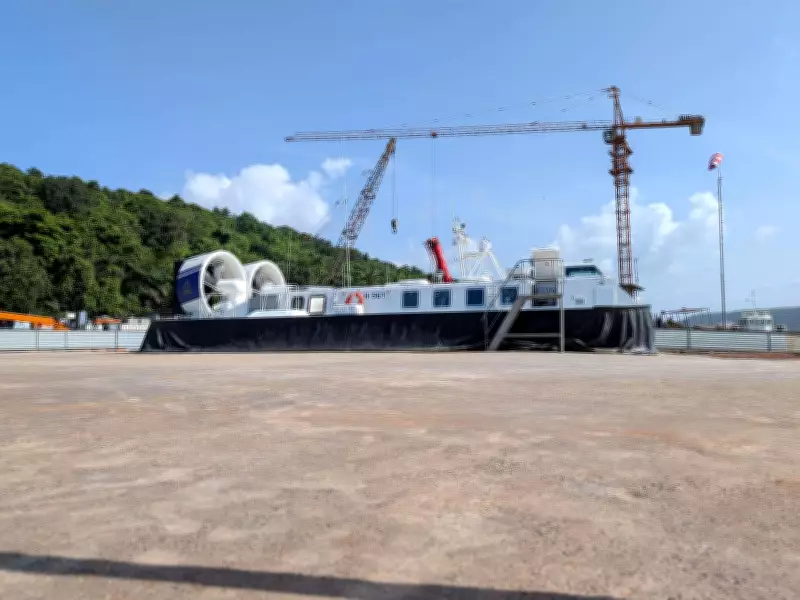 India's first indigenous hovercraft delivered to Coast Guard by Chowgule Shipyards