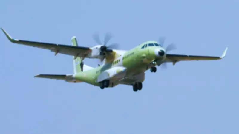 India's First 'Made-in-India' Airbus C295 Completes Maiden Test Flight