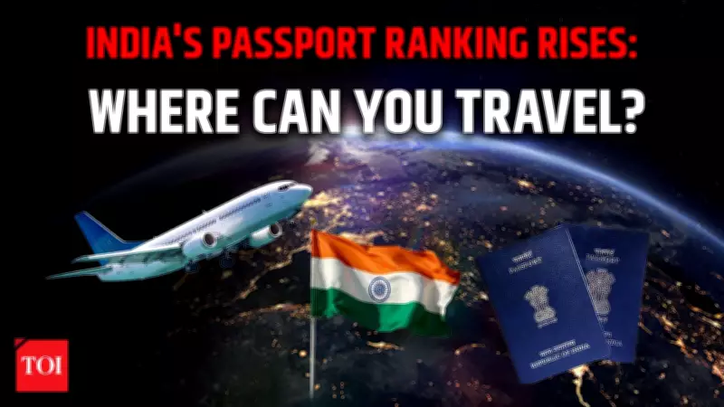 India's Passport Ranking Improves to 80th, But Travel Power Remains Weak