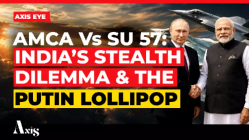 India's Stealth Fighter Dilemma: Su-57, F-35, or Wait for AMCA?