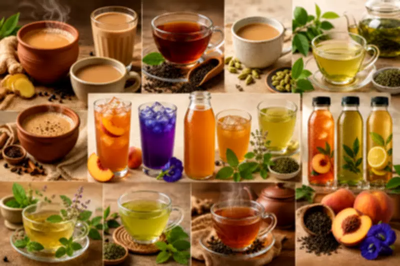 India's Tea Habits Get Adventurous: RTD Teas, Kombucha, and Peach Tea Rise