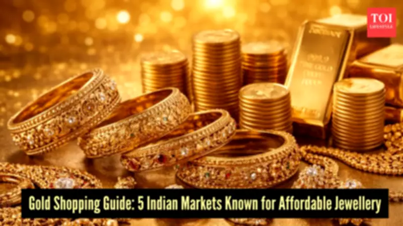 India's Top 5 Cheapest Gold Jewellery Markets for Smart Shopping